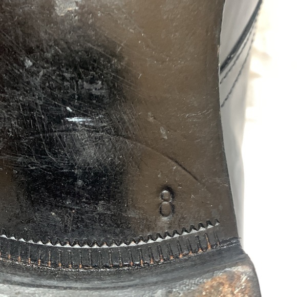 rare - PRADA center seam leather lace ups - Picture 10 of 10